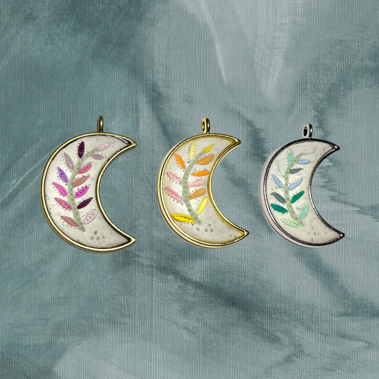 Moonlight Leaves Pendant