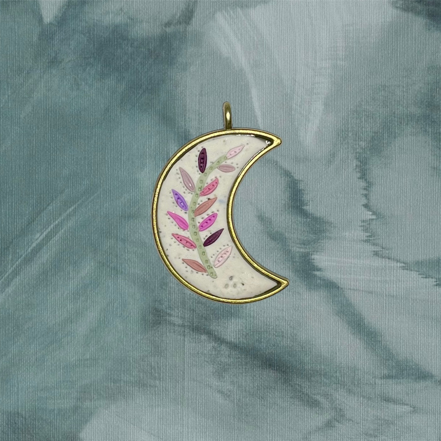 Moonlight Leaves Pendant