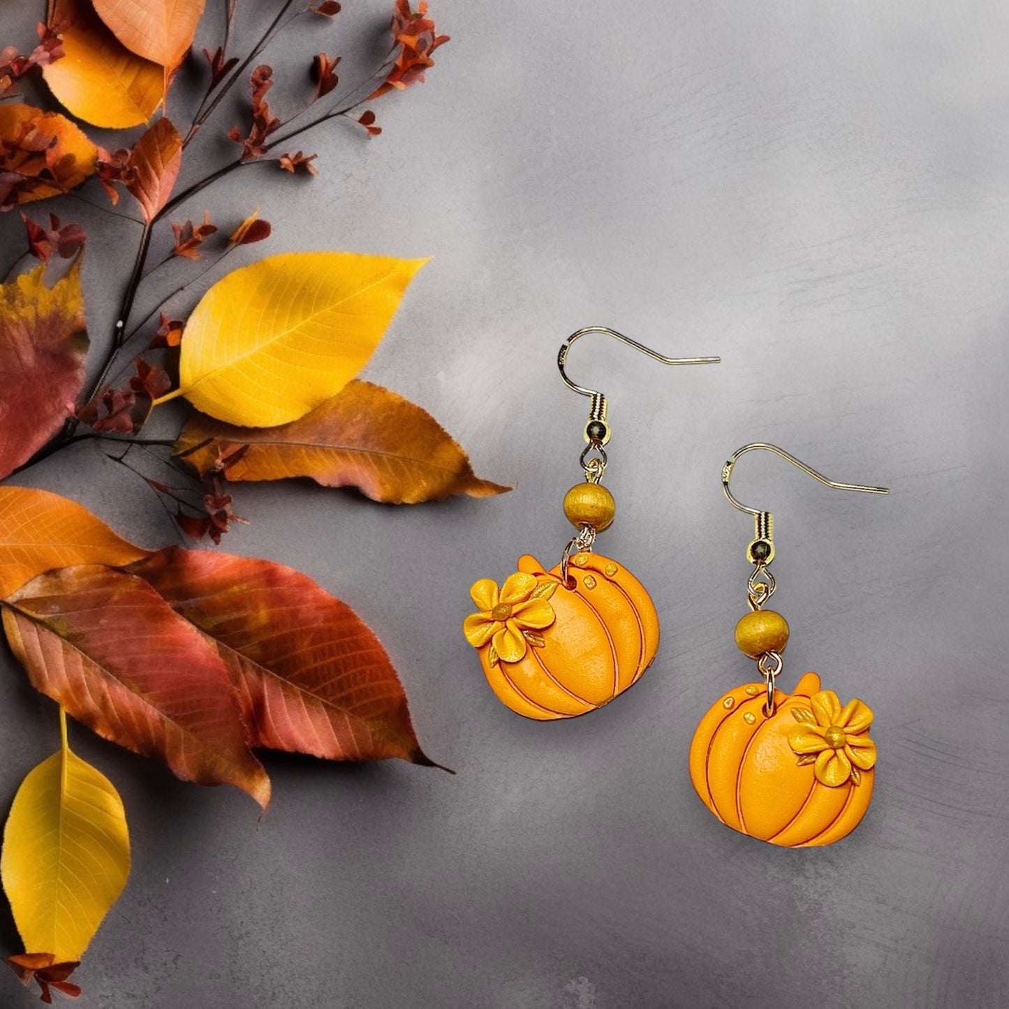 Pumpkin - Orange Dangles