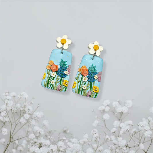 Wildflower Fields - Sky Blue